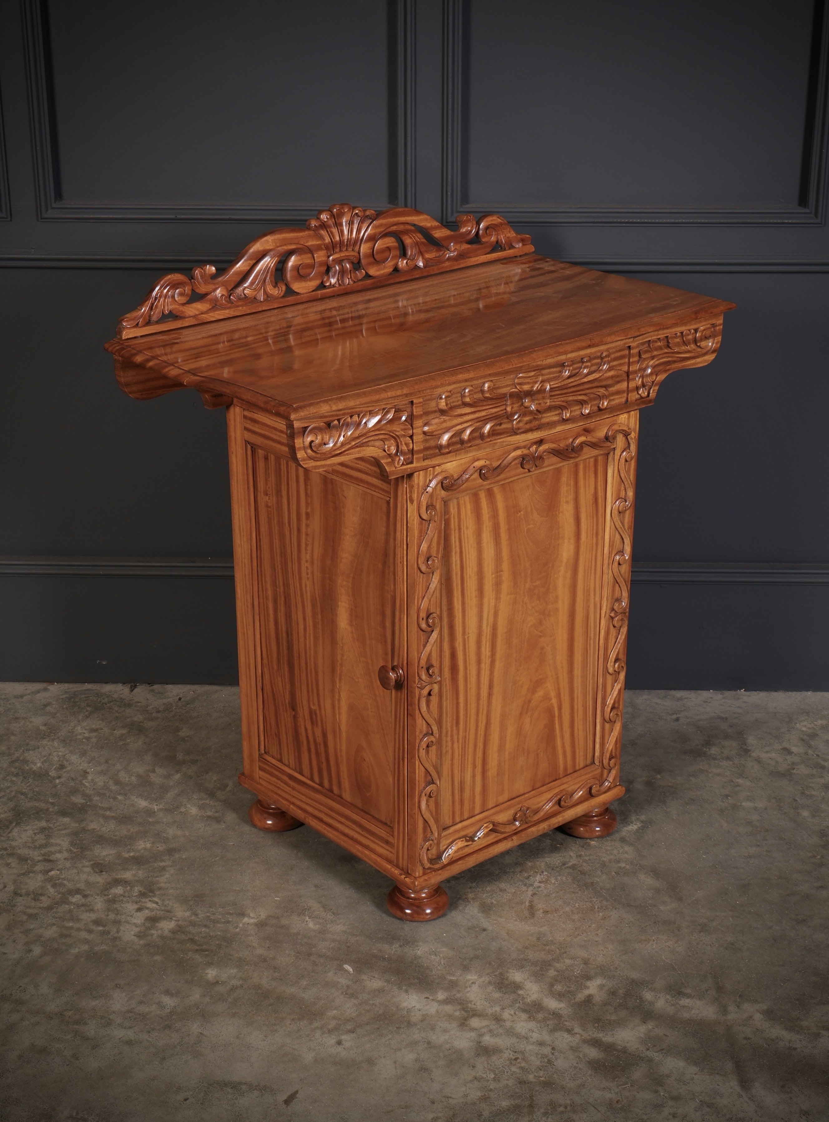 Anglo Indian Satinwood Side Cabinet - Image 2